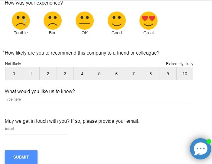 web form survey