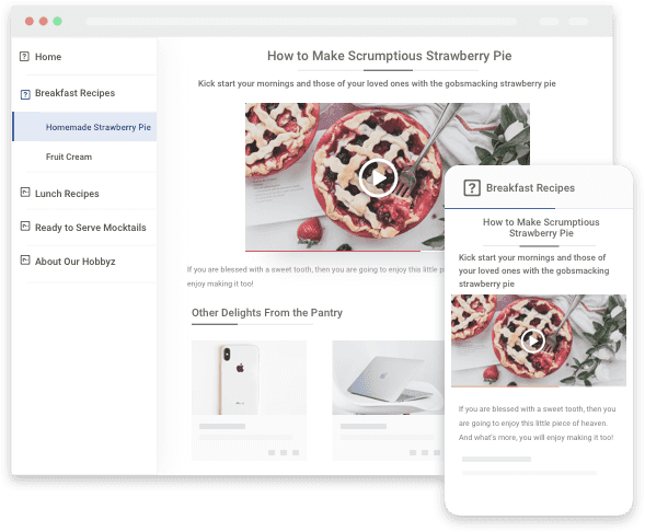 Anytime anywhere access knowledge base