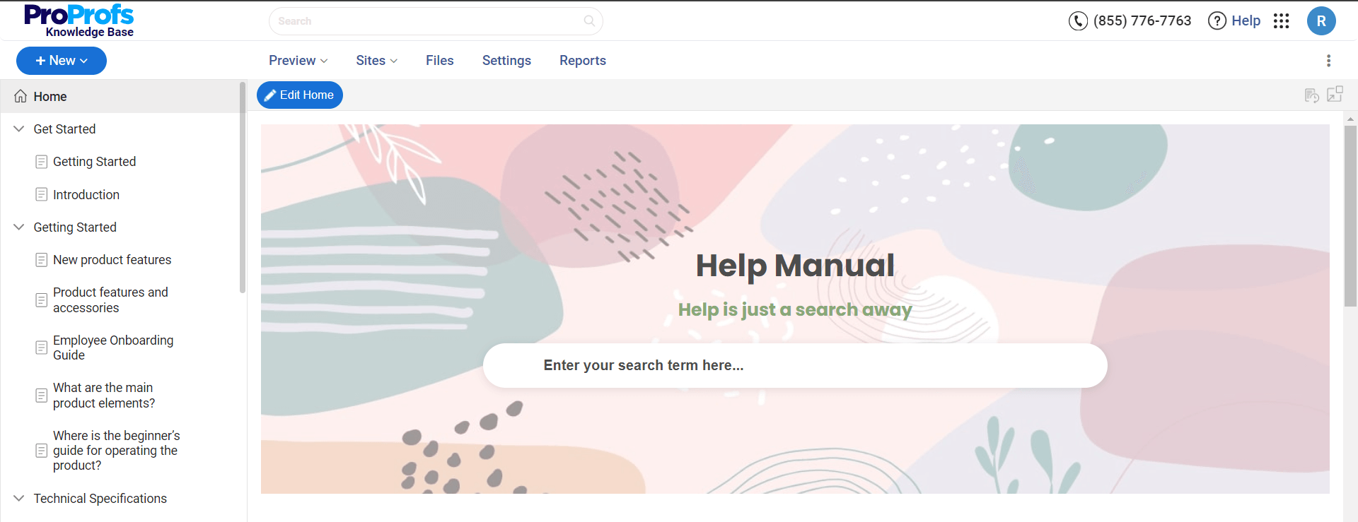 create user guide