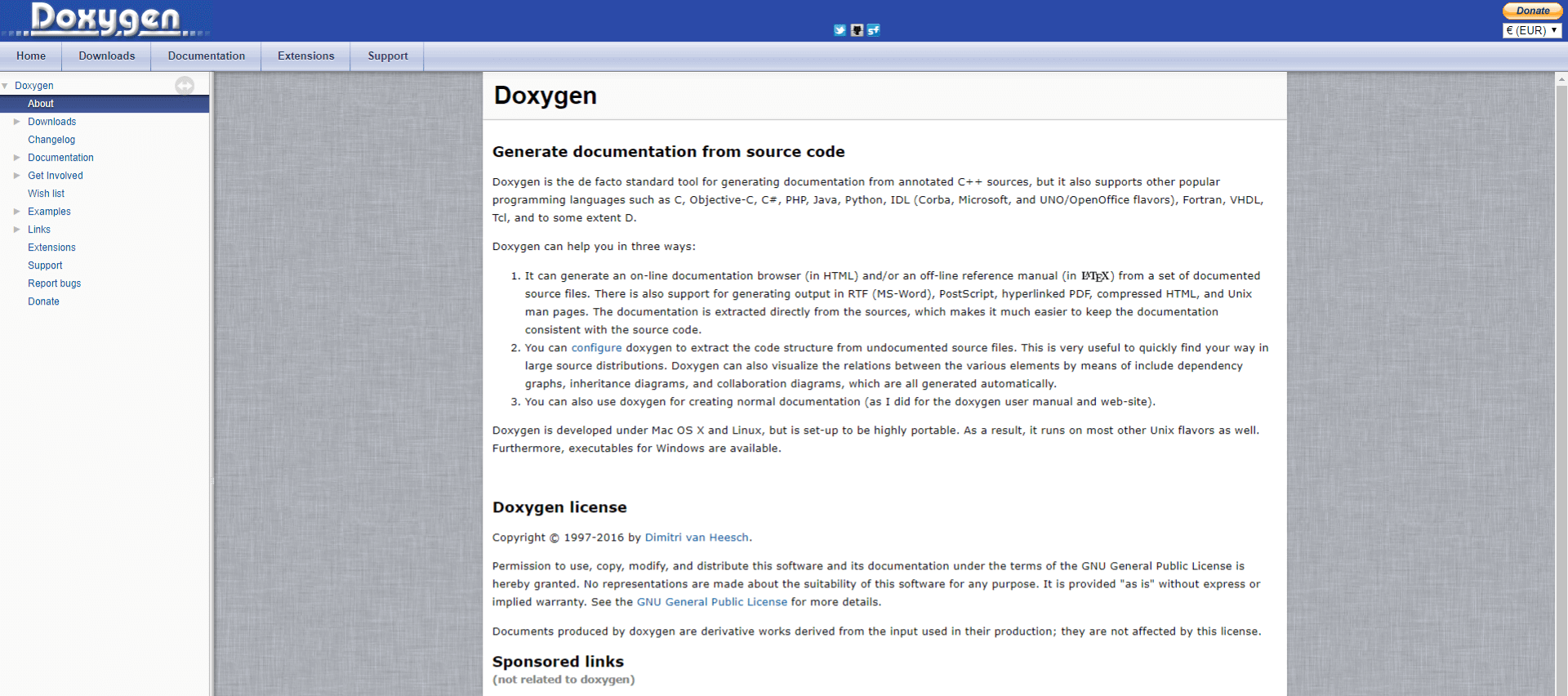 Software Documentation Tools