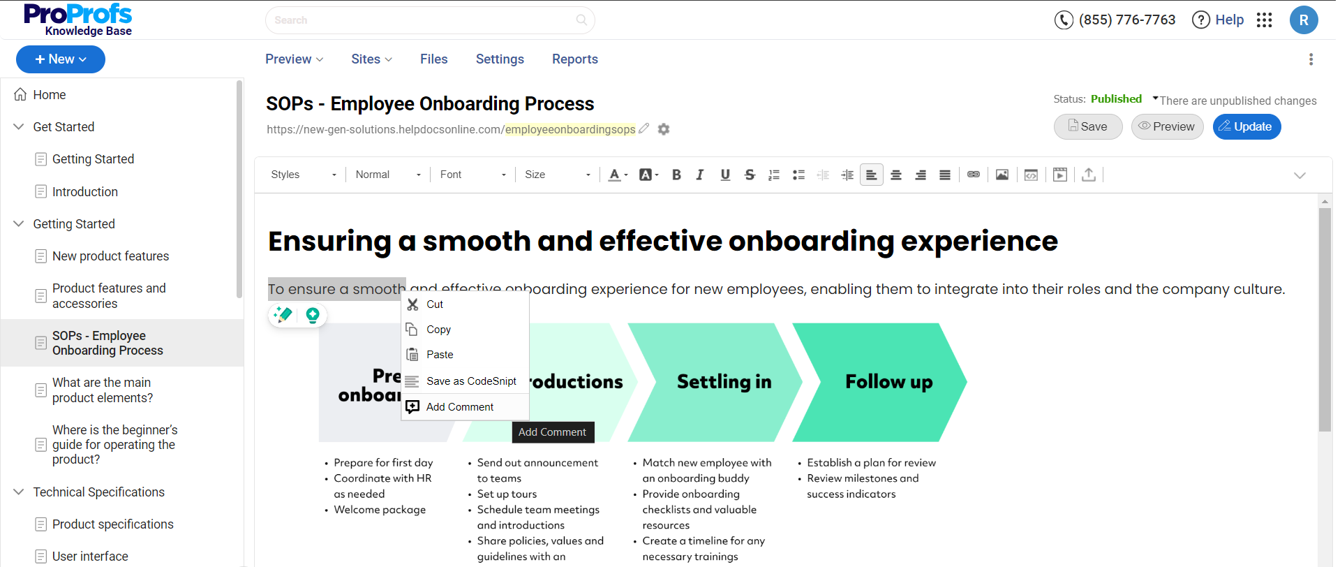 External Knowledge Base