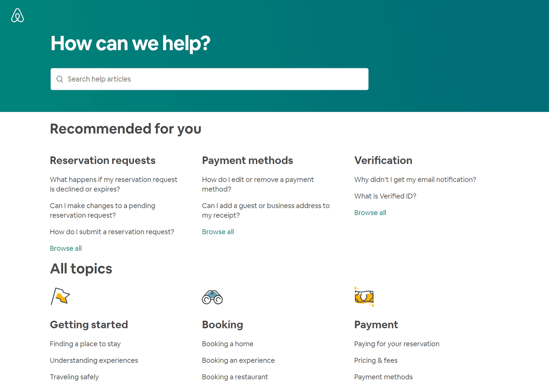 FAQ Structure - Knowledge Base