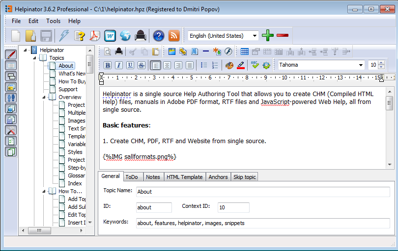 Help Authoring Tools & Software