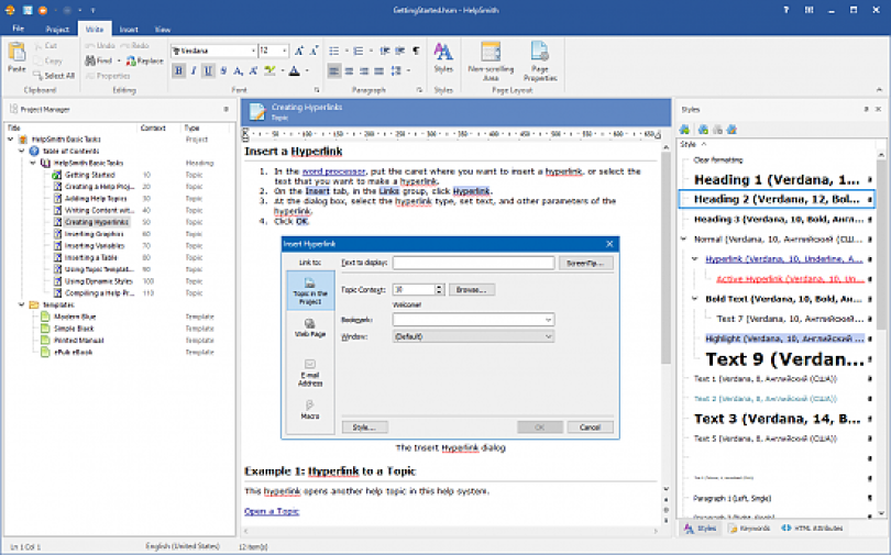 Help Authoring Software