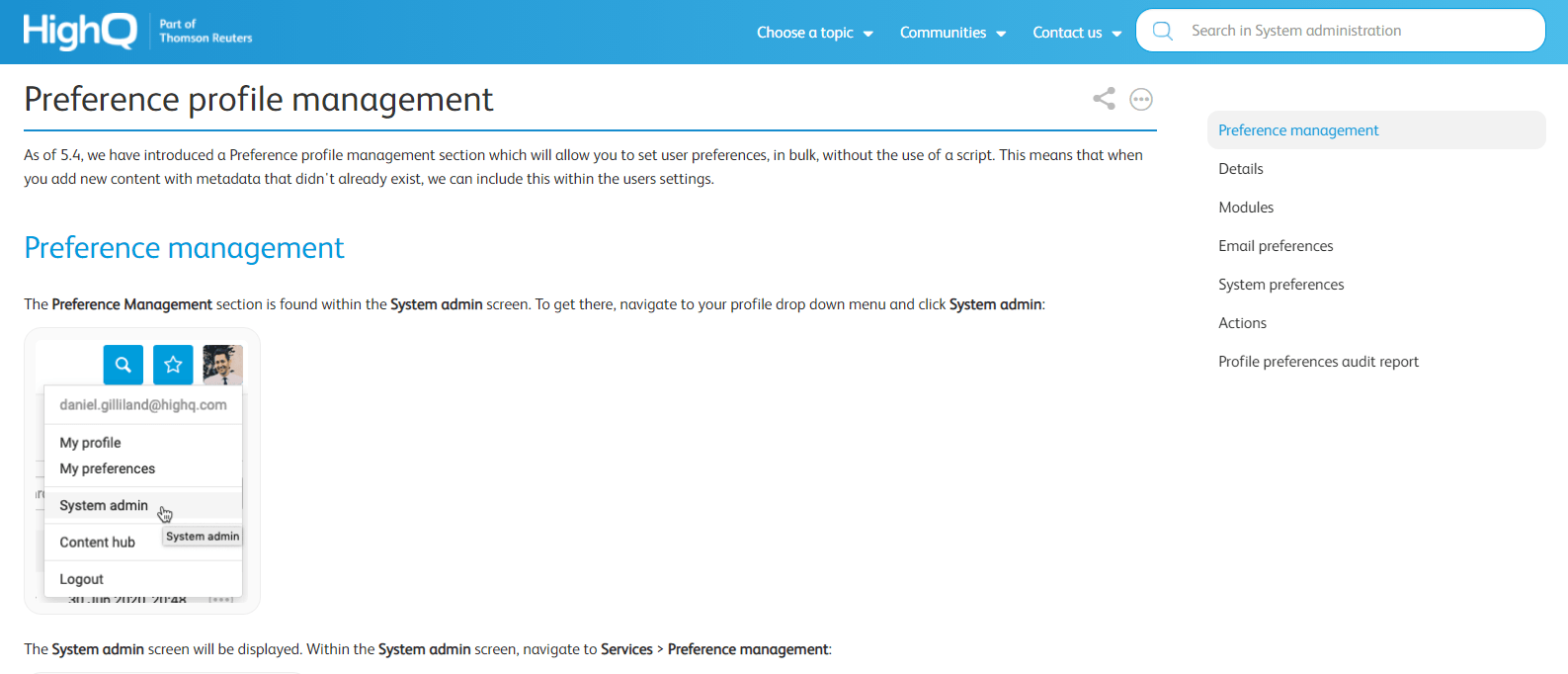 highq-self-service-example