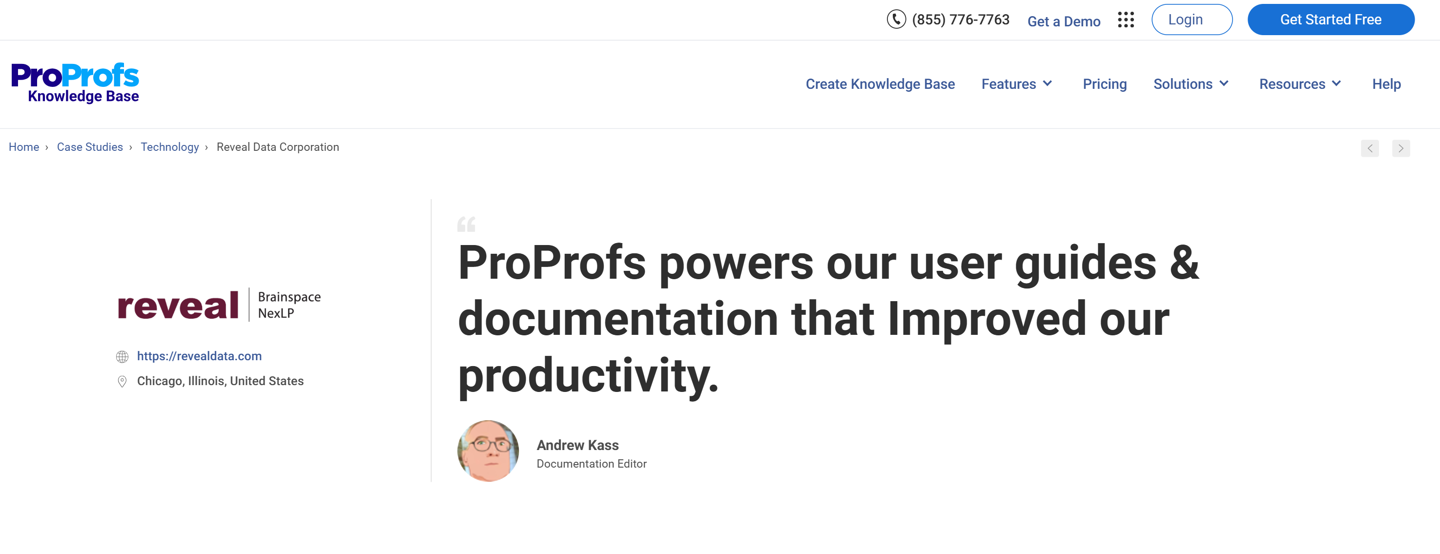 kb case study reveal