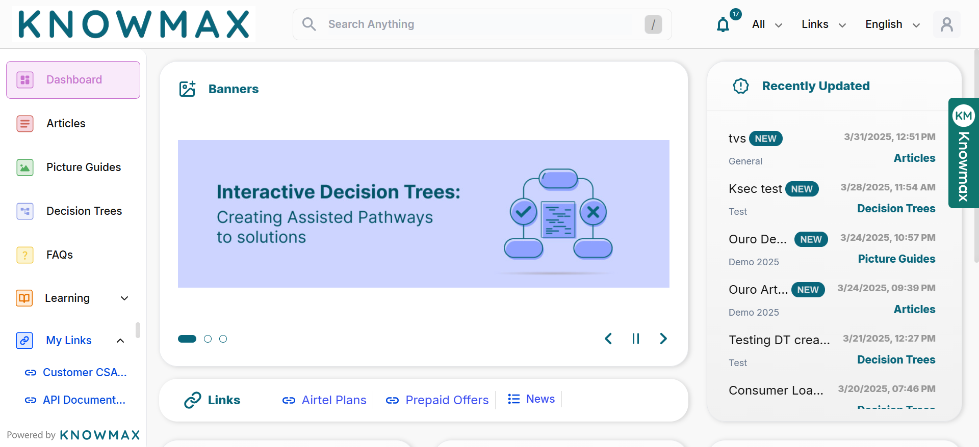 Knowmax screenshot