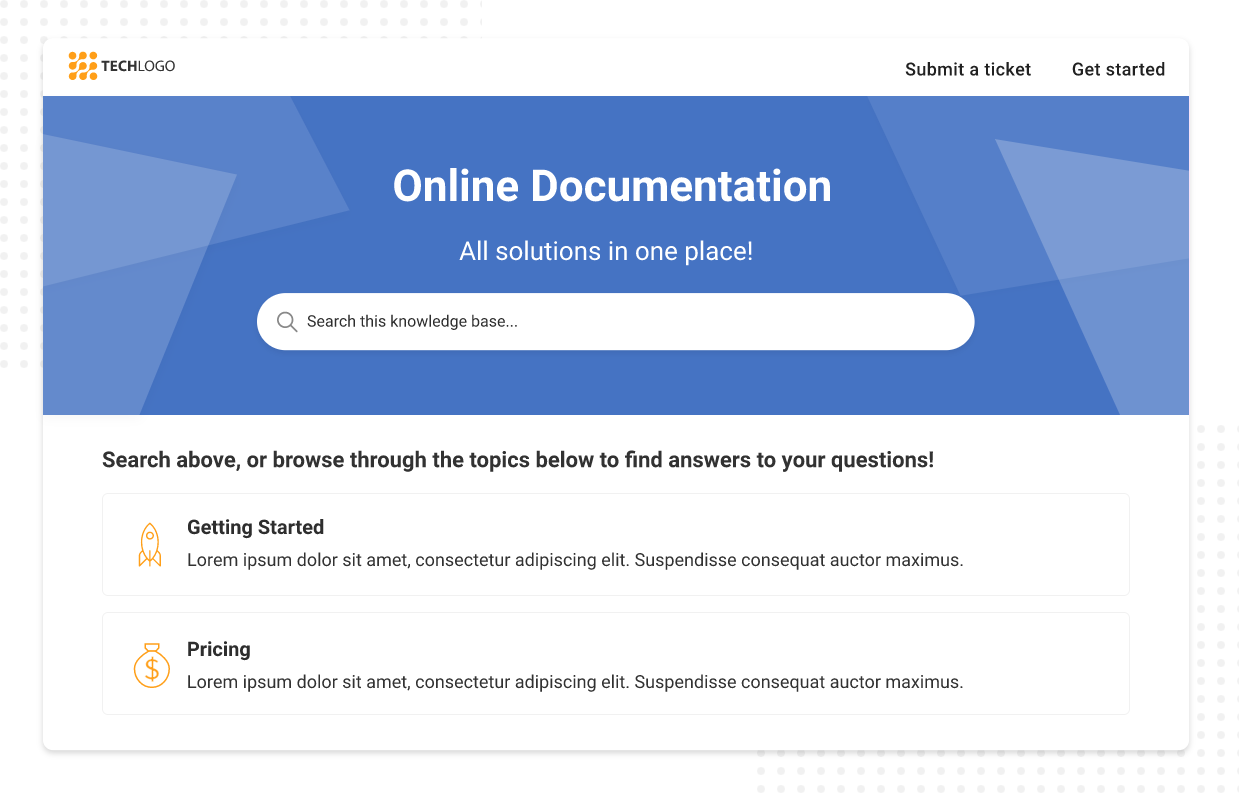 KB_Online Documentation_Template