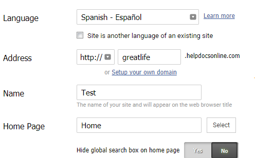 Different Languages Url Different Languages