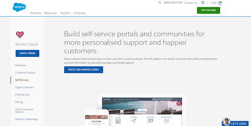 Salesforce is an AI-powered platform that can help you increase customer satisfaction and loyalty