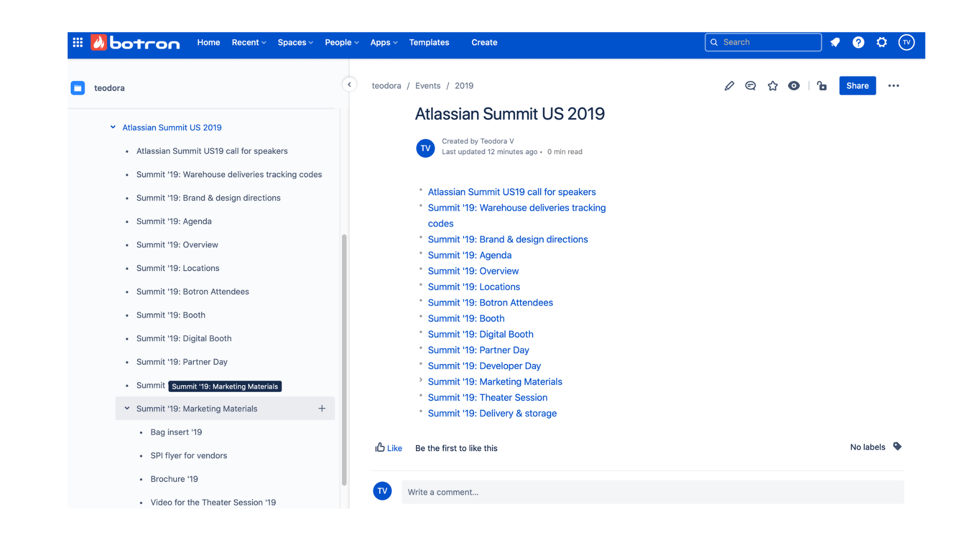 Confluence-dashboard-Document360 Alternatives
