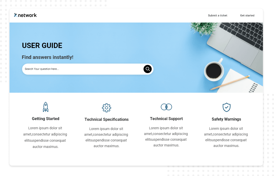 User Guide Template