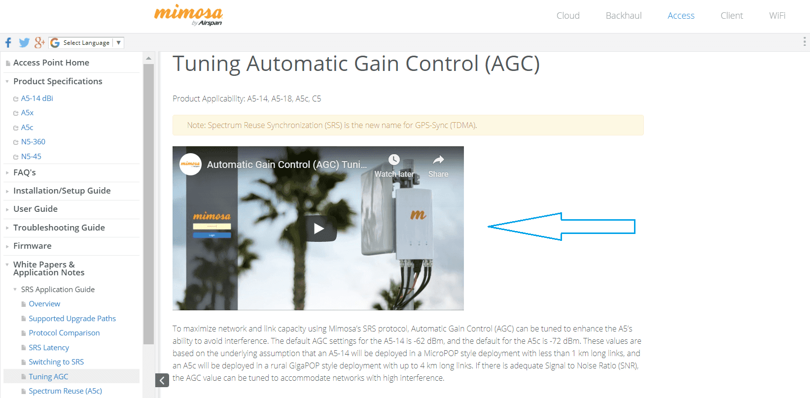 Video content in Self-service help center