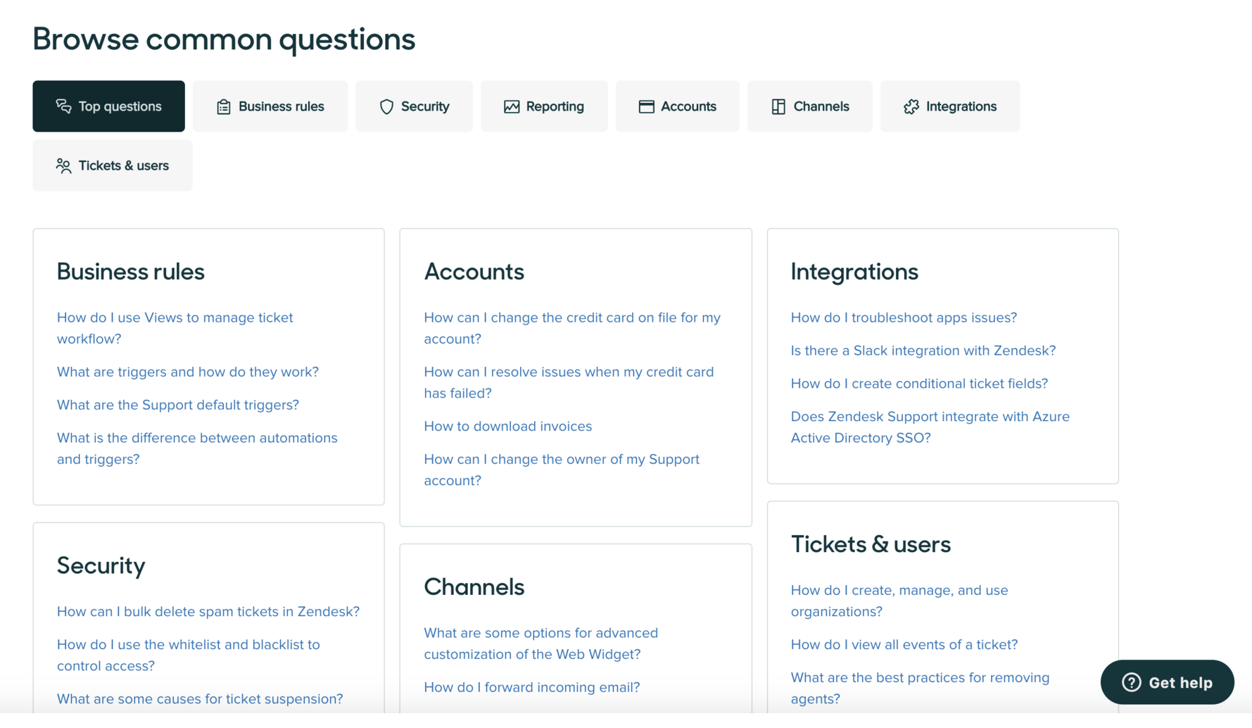 FAQ software