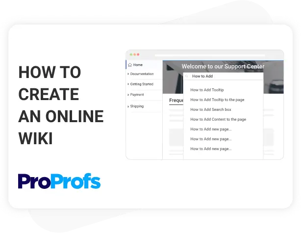 ProProfs Knowledgebase