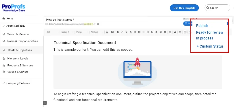 Thoroughly Review the Technical Document
